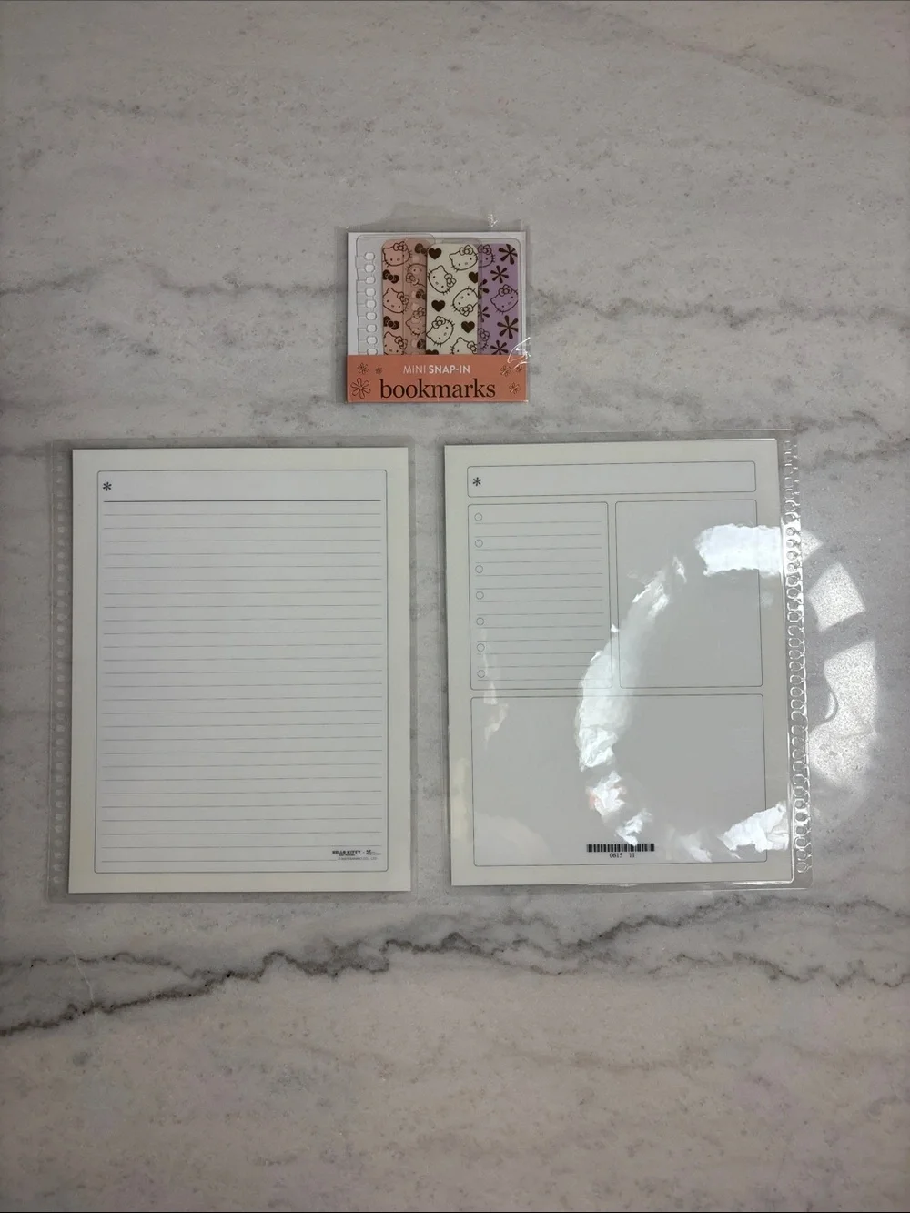 Erin Condren Sanrio Hello Kitty & Friends Planner Cover / Bookmark Pack